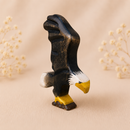 Wooden Bald Eagle - Flying