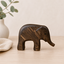 Wooden Elephant Calf
