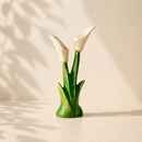 Wooden White Calla