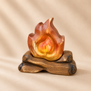 Wooden Camp Fire