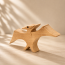 Wooden Pterodactyl Figure