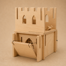 Wooden Castle Tower - Medium Set