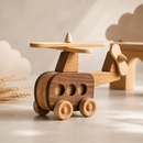 Wooden Helicopter - Adeline