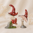 Wooden Mushrooms - Set of 2