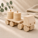 Wooden Stacking Truck - Hudson