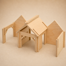 Wooden Houses - Medium Set