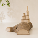 Wooden Pop Up Castle - Jacaranda