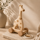 Wooden Pull Along Giraffe - Amelie