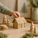 Wooden Building Puzzle - Shepherd's Cottage