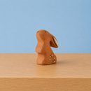 Wooden Rabbit Baby - Curious