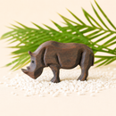 Wooden Rhino