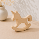 Large Wooden Rocking Unicorn