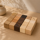Wooden Natural Building Blocks - 20 Pieces