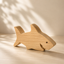 Wooden Shark Figure