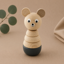 Wooden Bear Stacking Puzzle - Bernard
