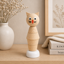 Wooden Cat Stacking Puzzle - Chloe