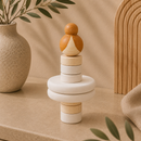 Wooden Stacking Ballerina - Light