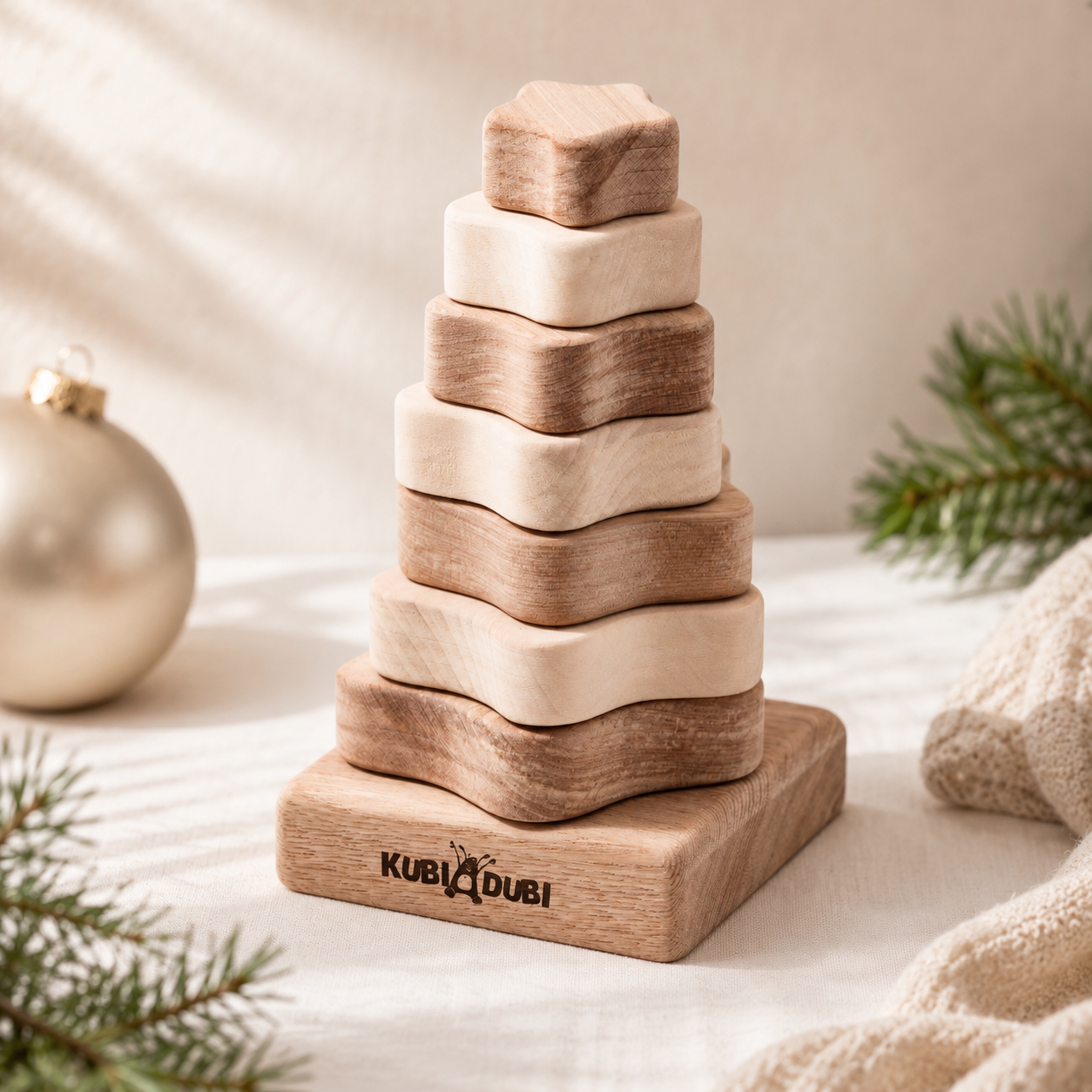 Wooden Stacking Rings