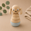 Wooden Stacking Puzzle Dog - Bella