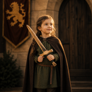 Wooden Sword - Leather Handle
