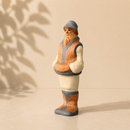Wooden Shepherd Figure