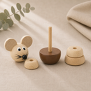 Wooden Mouse Stacking Puzzle - Murphy
