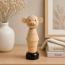 Wooden Monkey Stacking Puzzle - Marlon