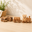 Extra Large Wooden Train Set
