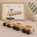 Wooden Pull Along Train - Poppy