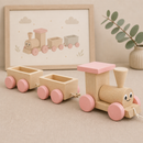 Wooden Pull Along Train - Belle