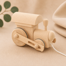 Wooden Pull Along Train