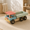 Extra Large Wooden Beach Truck - Coloured
