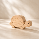 Wooden Turtle Figure