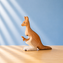 Wooden Kangaroo - Mother & Joey Set