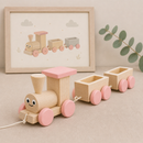 Wooden Pull Along Train - Belle