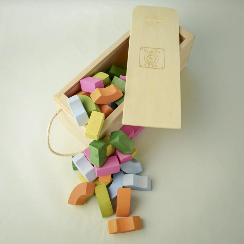 Wooden Alphabet Blocks Educational Toys Bumbu Toys Aus