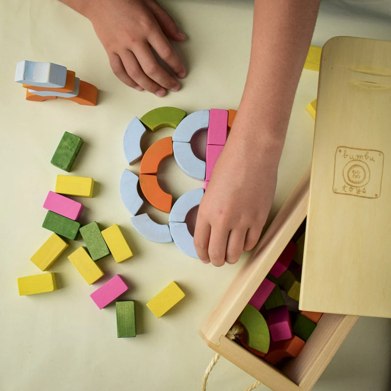 Wooden Alphabet Block Set *LIMITED EDITION*