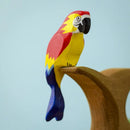 Wooden Amazonian Parrot