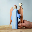 Wooden Angel With Shining Star