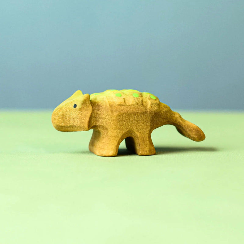 Wooden Ankylosaurus Baby