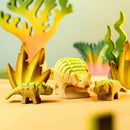 Wooden Ankylosaurus Baby
