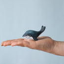 Wooden Blue Whale - Baby