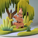 Wooden Capybara - Sitting