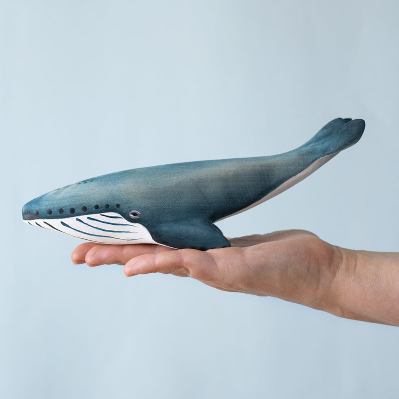 Wooden Blue Whale