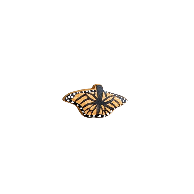 Wooden Monarch Butterfly