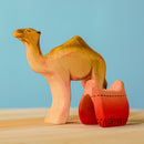 Wooden Camel With Saddle