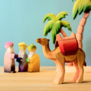 Wooden Camel With Saddle
