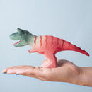 Large Wooden Carnotaurus