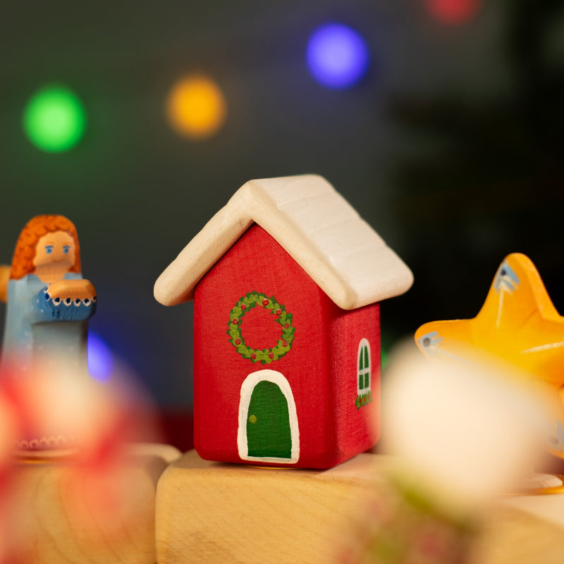 Wooden Celebration Ring Set