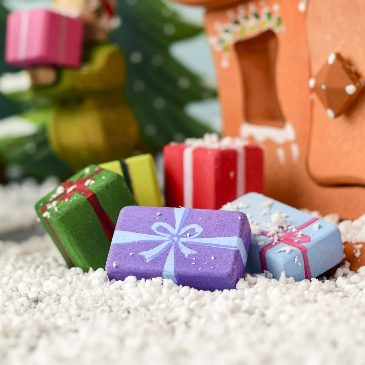 Wooden Christmas Presents Set | Christmas Toys | Bumbu Toys Australia